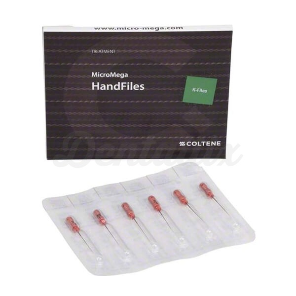 Limas K B6 Steril para Endodontia (6 unidades) - L: 25 mm - N: 06 C: 02 Img: 202311181