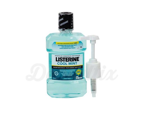 LISTERINE® COOL MINT: Enxaguamento Bucal - 1 Litro + doseador Img: 202011211