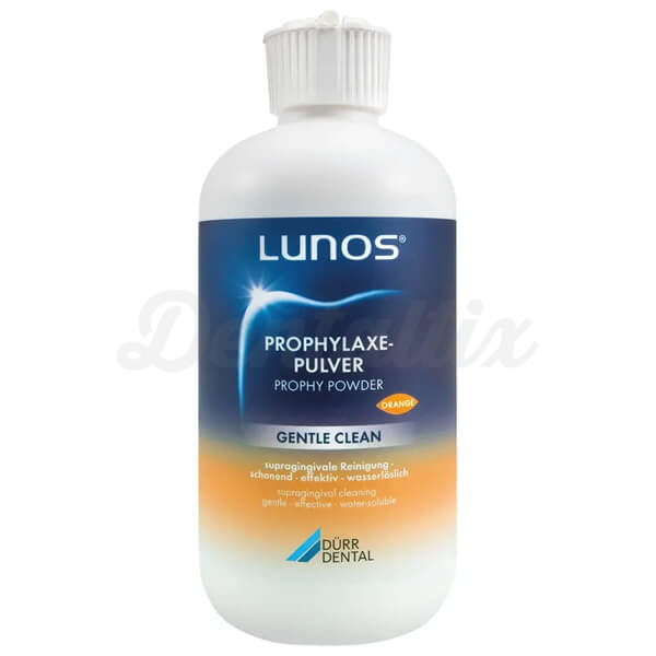 Lunos GentleClean: Pó Profilático para Limpeza Supragengival (4x180g) - Laranja Img: 202503151
