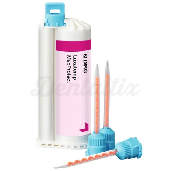 Luxatemp MaxProtect: Material Temporário Autopolimerizável (50 ml + 15 pontas) - A1 Img: 202503151