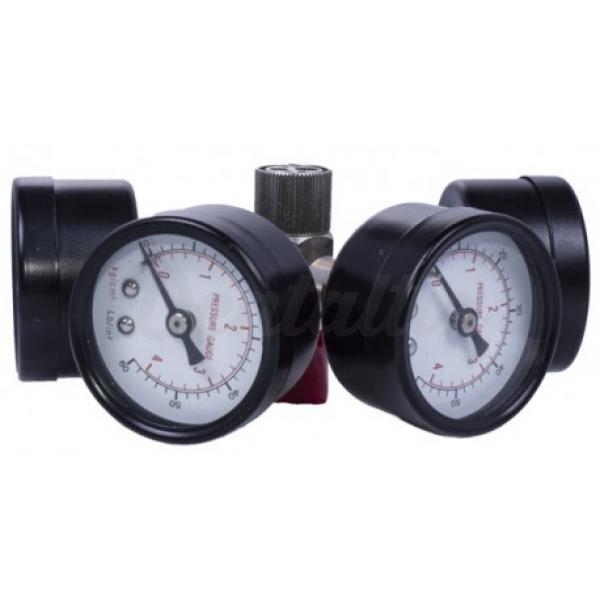 Manómetro multi pressão para mangueiras (4 vias) Img: 202102271