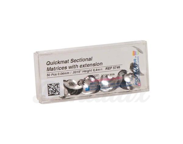 Quickmat: Matrizes de metal 0.04 mm (50 pcs) Img: 202104171