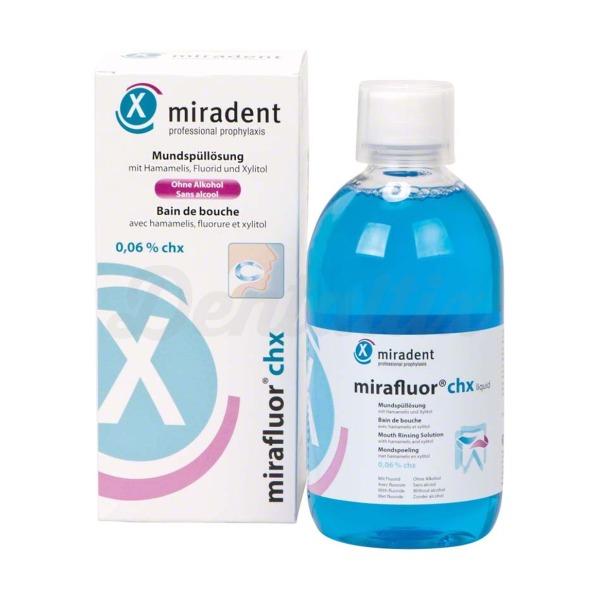 Mirafluor: Solução de Lavagem Bucal com Chx - 500 ml Img: 202208131