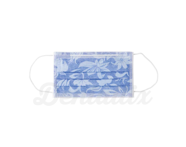 Máscara Cirúrgica Floral 4 Camadas (50 pcs) - LIMA Img: 202507191