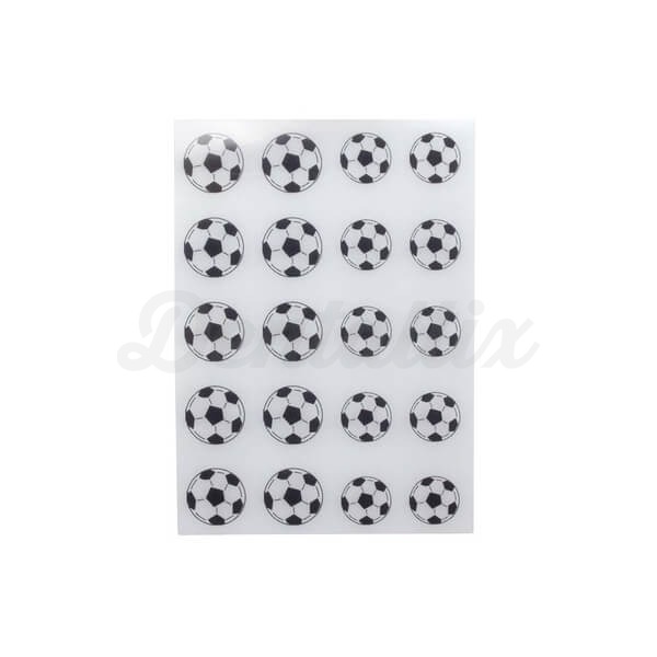 Motivos Decorativos para Aparelhos Ortodônticos Amovíveis (20 unidades) - Fútbol Img: 202503081