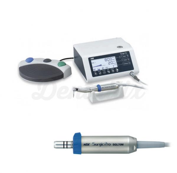 Kit: Motor de cirurgia Surgic Pro Led + 2 Contra ângulos com luz para implantes