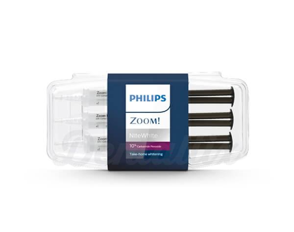 Zoom Nitewhite: Branqueamento Domiciliário ao 10% Peróxido de Carbamida (3 Seringas)