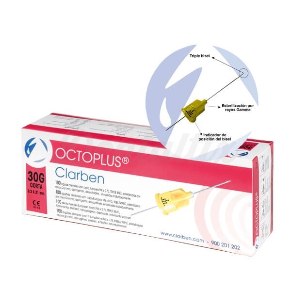 OCTOPLUS AGULHAS 30G INFILTRATIVA (0,3x21mm.) Img: 202306101