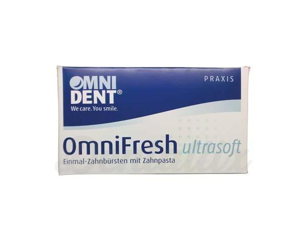 OmniFresh Ultrasoft: Escovas de dentes (100 pçs) - AZUL Img: 202011211