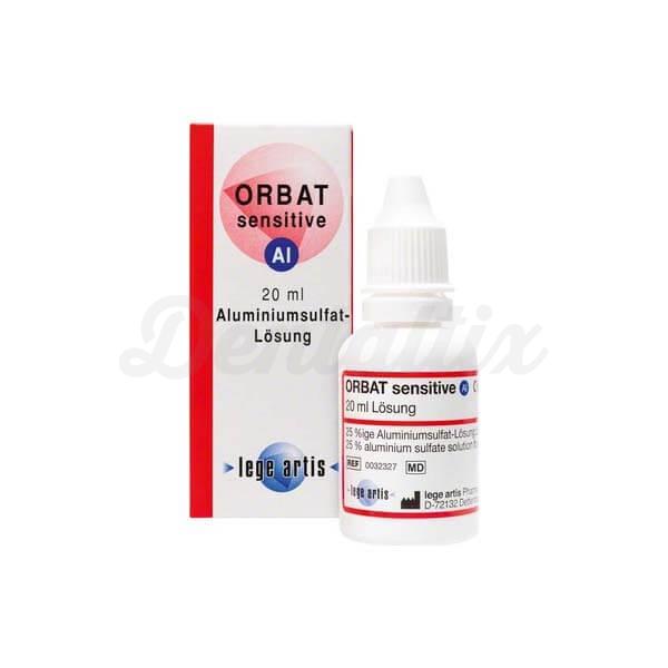 Orbat Sensitive: Solução de sulfato de alumínio a 25% (40 ml) Img: 202208131