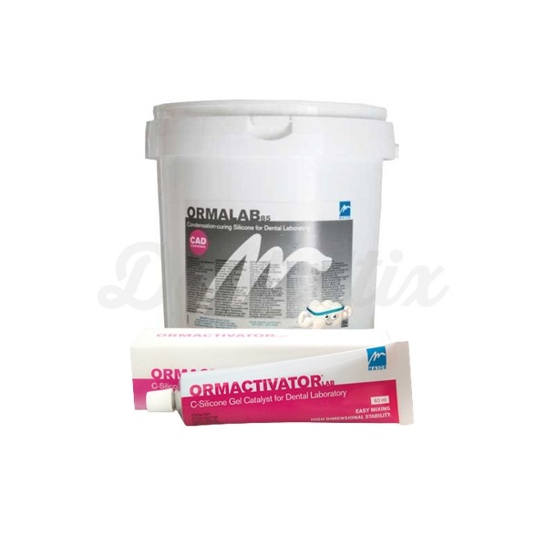 Ormalab 85: Silicone de Cura por Condensação e Catalisador - 1,6 kilos Img: 202210151