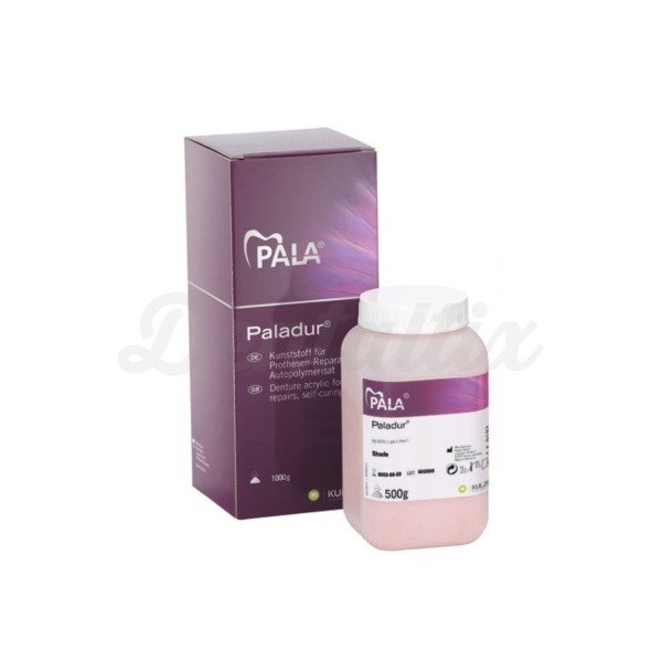 Paladur: Resina Autopolimerizável em Pó (1 Kg) - ROSA VETATADA Img: 202208201