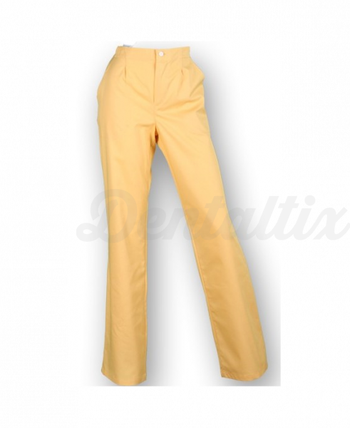 Calças Unisex com feche (várias cores) - Tamanho S - Amarelo Img: 202011211