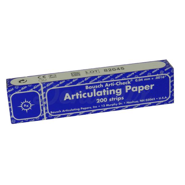 BK09 AZUL PAPEL ARTICULAR (200u.) OBTURACION Img: 201807031