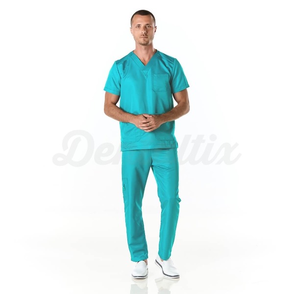 Conjunto Sanitário Antibacteriano Masculino Repelente Sanitário de Chicago - S - Aquamarine Img: 202209171