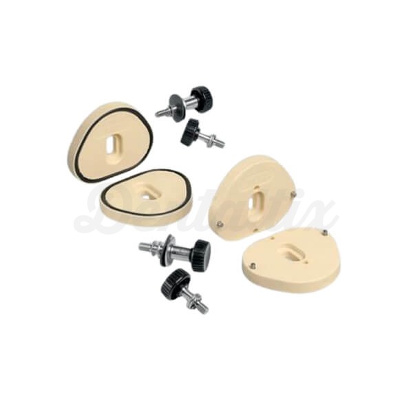 Placas de base para fixação de modelos - Maxilar + mandibular Img: 202304081