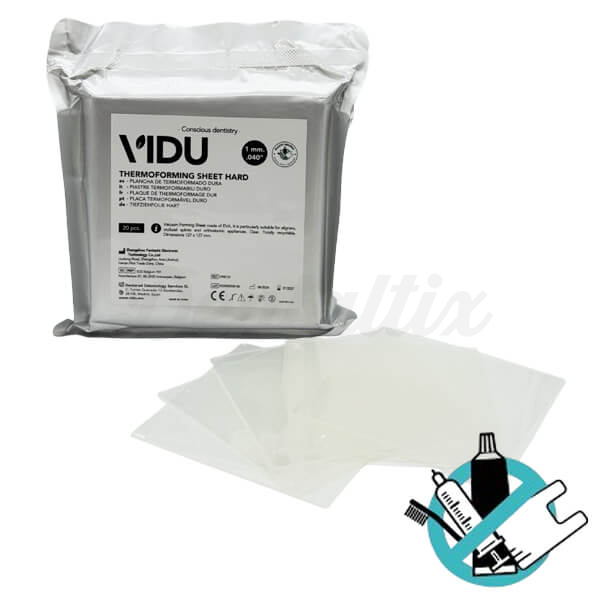 Placa de Termoformagem Dura -10 unidades (2 mm) Img: 202506141