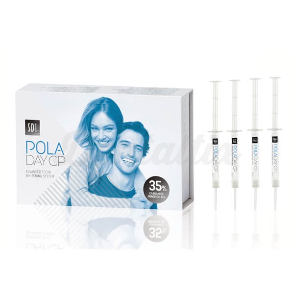 Pola Day CP: Mini Kit Branqueamento Dentário 35% Peróxido de Carbamida (35% (4x1.3gr.)) Img: 202503081