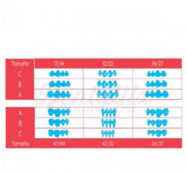 PREFORMA CERA BLOQUE SILVER LINE