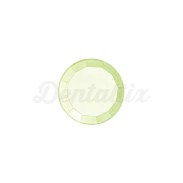 Joias Dentárias com Cristal Brilhante de 2 mm - Verde claro (5 un.) Img: 202403161