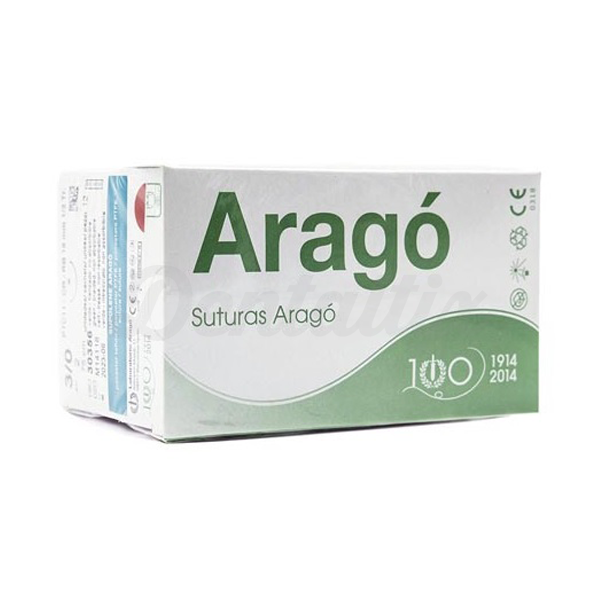 Sutura Incolor PTFE Não Absorvível (12 un.) - 3/8 Círculo - 3/0 - 19 mm Img: 202408101