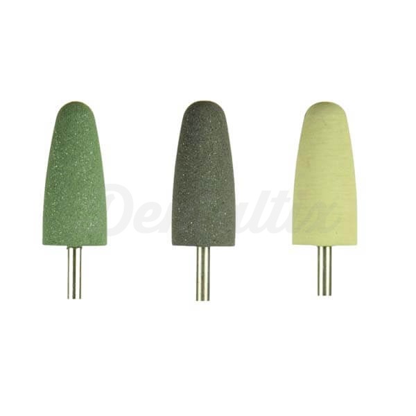 Polidores de Silicone Oval para Acrilico (6 pçs) - Sortido Img: 202303041