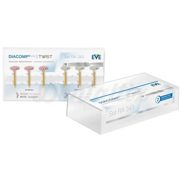 EVE DIACOMP PLUS TWIST: Conjunto de polimento (6 pcs) Img: 202503081