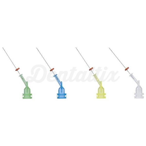 NaviTip Single Sideport : Pontas de Irrigação Dentária 29GA (20 uds) - Amarelo 21 mm Img: 202204301