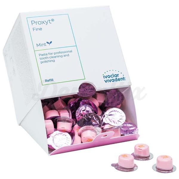 Proxyt: Pasta de Polimento Dentário Profilático - Fino (200 unidades) Img: 202503081