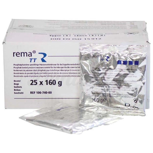 Rema TT: Material para Tecnologia Telescópica de Alta Estabilidade - Pó (25 x 160 gr) Img: 202503081