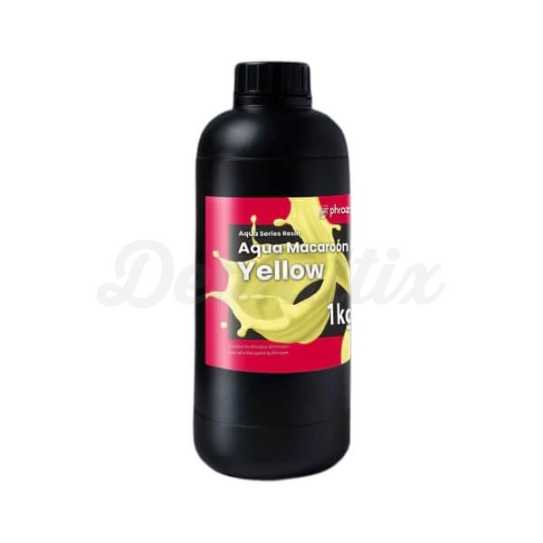 Aqua Macaroon: Resina de Impressão 3D Padrão (1 kg) - Amarelo. Img: 202403161