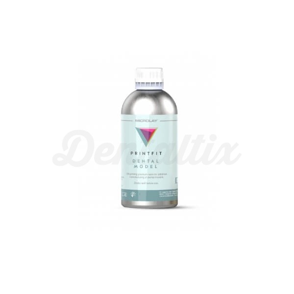 Resina de Modelo para Impressoras 3D Dentária (1L) - Castanho dourado. Img: 202401061