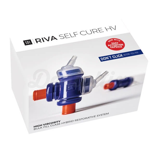 Riva Self Cure HV: Ionómero de vidro em Cápsulas (50 uds) A1 Img: 202503081
