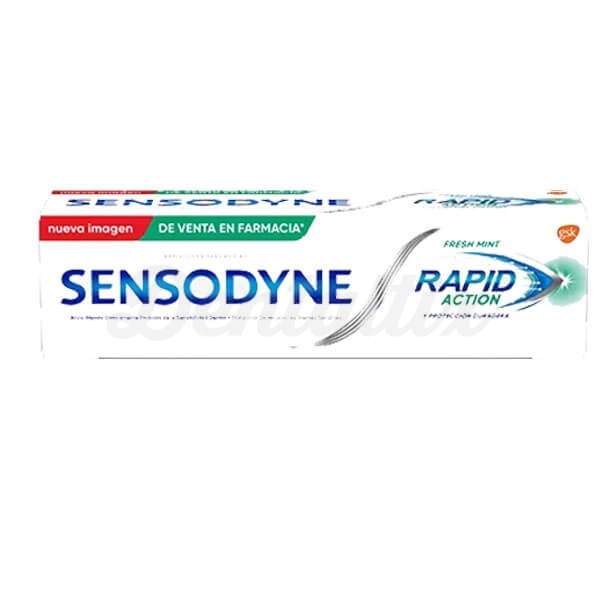 Creme Dental para Sensibilidade Dentária (75 ml) - Rapid Action Fresh Mint Img: 202302111