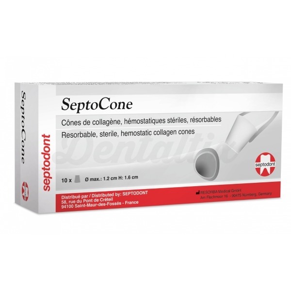 Septocone: Cones de colagénio (10 pcs) - 10 uds Img: 202304081