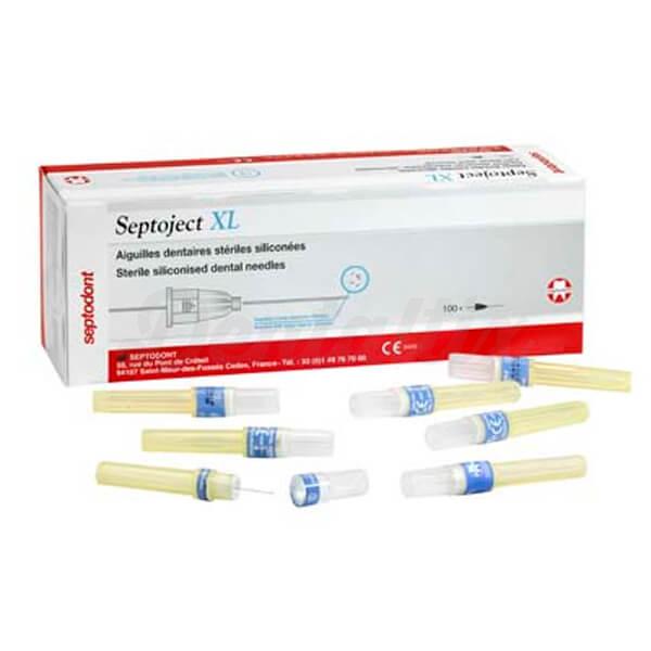 Septoject XL: Agulha Esterilizada Descartável (100 uds) - 30G 12 0,3x12mm Img: 202201081