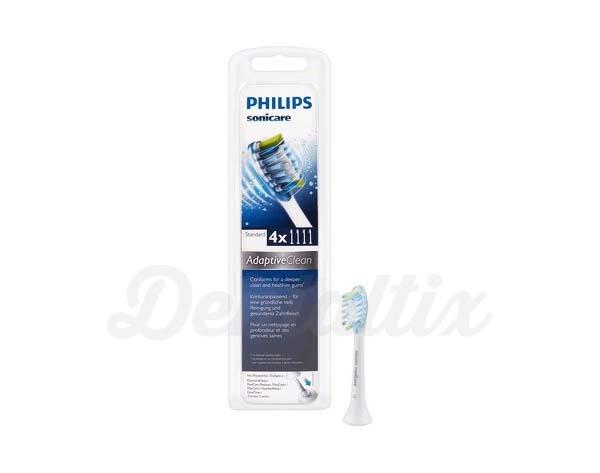 Sonicare AdaptiveClean: Escovas de dentes de reposição (4 pçs) Img: 202011211
