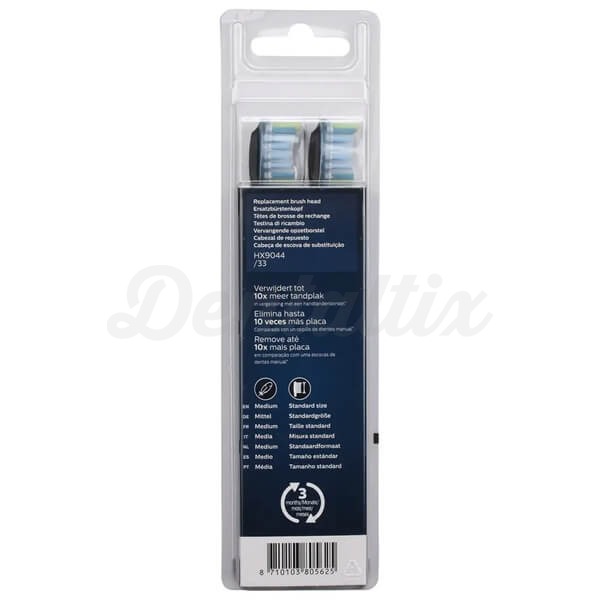 Sonicare Premium Plaque Defense: Cabeças de Substituição para Escovas de Dentes Sónicas Img: 202503151