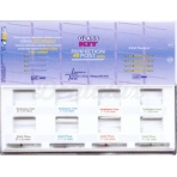 PERFECTION POST PERNOS GLASS KIT  (40 vidrio + 4 fresas calibradas) POSTES