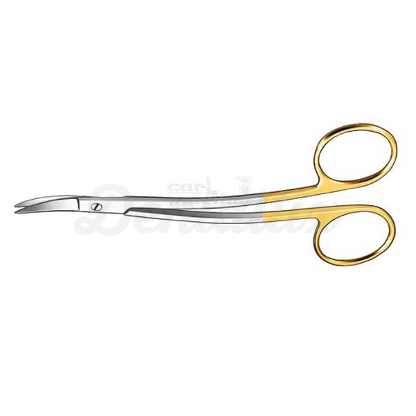 La Grange: Tesoura para gengivas 854TC (12 cm) Img: 202503151