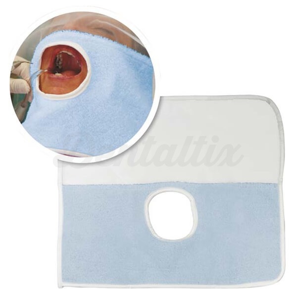 Panos de proteção facial reutilizáveis (12 unidades) - Azuis Img: 202503081