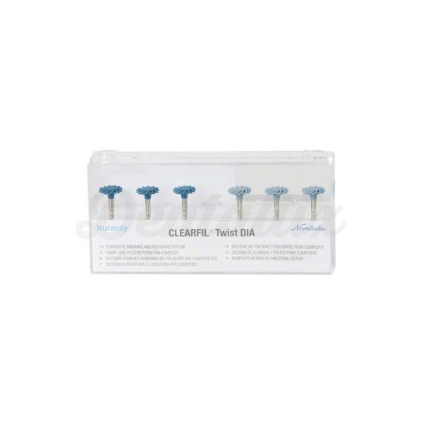 Twist Dia: Polidor Diamantado para Compósito 10mm (Kit com 6 unid.) - 10mm Img: 202209101