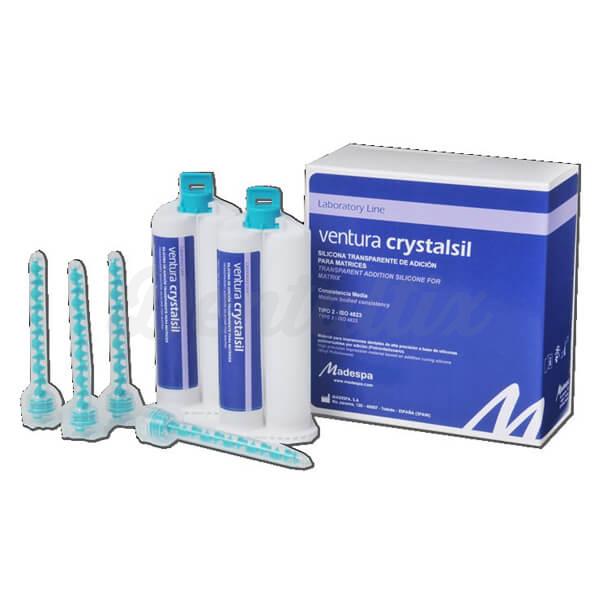 Ventura Crystalsil: Silicone de Cura Rápido (2 x 50 ml) Img: 202205071