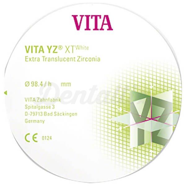 VITA YZ XT White: Disco Extra translúcido (Ø 98,4 mm) - H 14 mm Img: 202202191