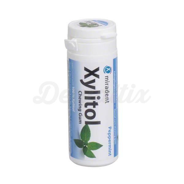 Xylitol Chewing Gum: Pastilha elástica sem açúcar com Xylitol (Pote de 30 pcs.) - Menta Img: 202208131