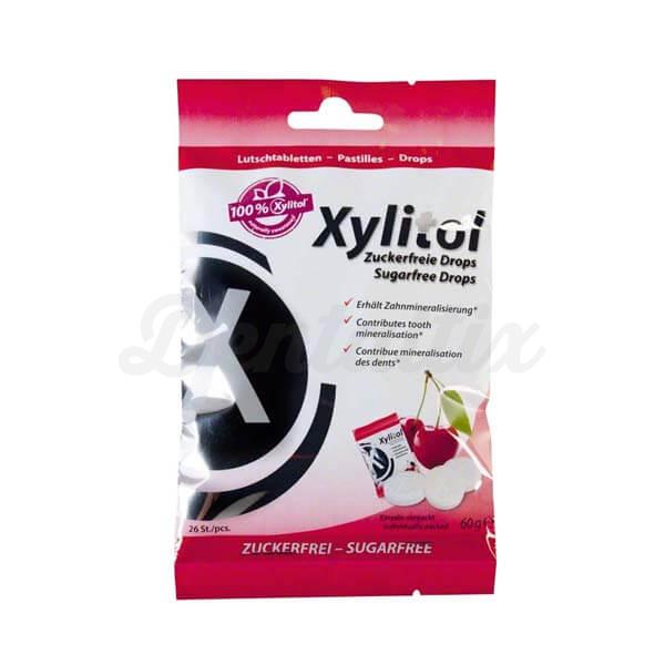 Xylitol Drops: Comprimidos sem açúcar (26 pcs) - Cereja Img: 202208131