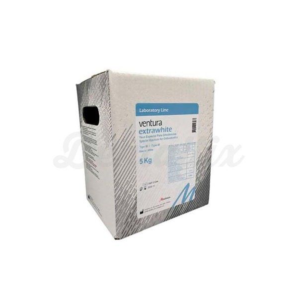 Ventura Extrawhite: Gesso Ortodôntico Tipo III - 5 Kg