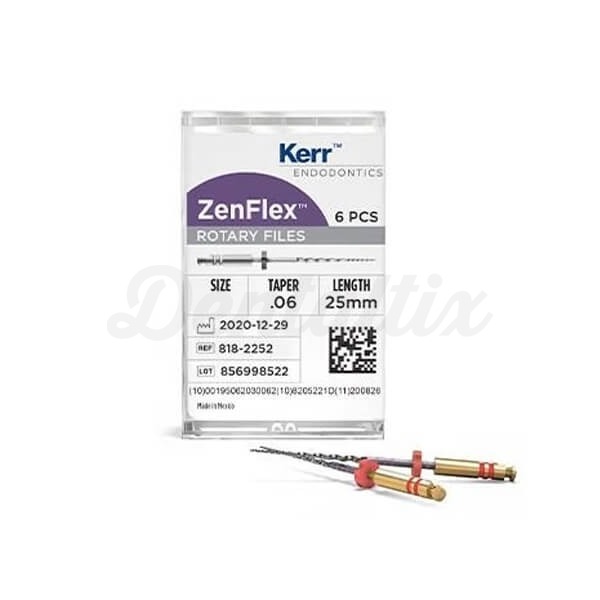 ZenFlex: Lima NiTi Endodontia .04 25 mm (6 pçs) - 25 mm 35/.06 Img: 202303041