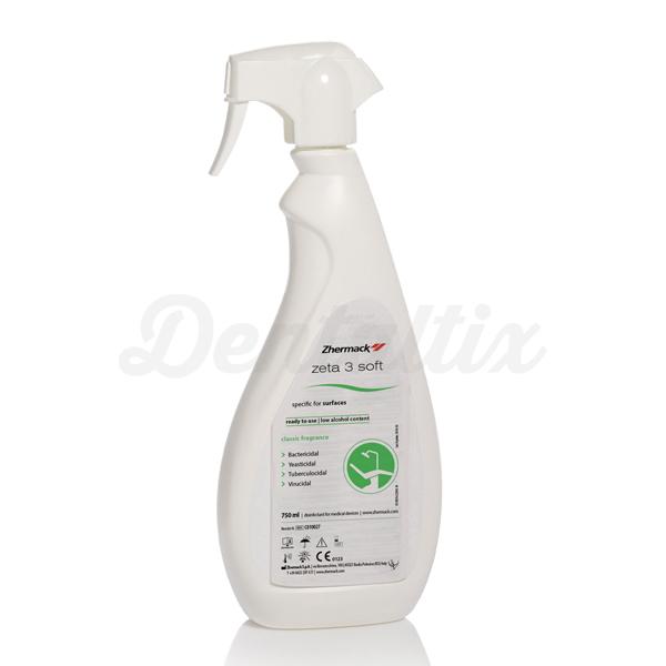 Zeta 3 Soft Classic: Desinfectante de Superfícies (1 x 750 ml + difusor)