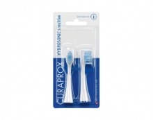 Curaprox Hydrosonic Sensitive: Cabeça da escova de dentes eléctrica Hydrosonic (2 uds) - 2u. Img: 202011211